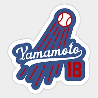 Yamamoto blue Sticker